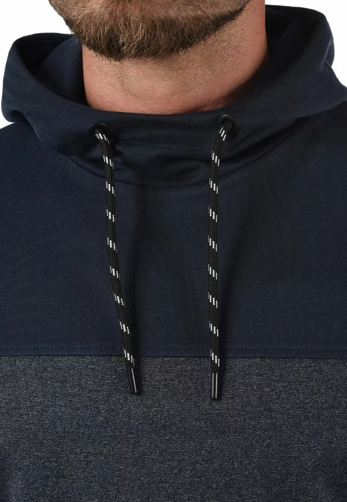 Solid SDBEKIR - Sweat à Capuche - Insignia Blue 4 Solid SDBEKIR - Sweat à Capuche - Insignia Blue – Image 4