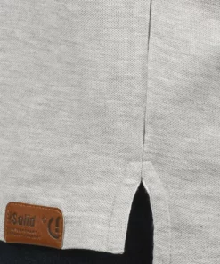 Solid SDTRIPPOLO - Polo - Light Grey Melange -Promos Solid Magasin 00e8187e6dc54724a68b45f3405dd3f1