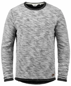 Solid SDFLOCKS - Sweatshirt - Black/grey Melange -Promos Solid Magasin 014447b577f84060bdbf019969dbce6c
