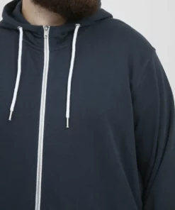 Solid SDTAMBO BT - Sweat à Capuche Zippé - Blue -Promos Solid Magasin 018315dc1f084cc5bc24d840f19962ba