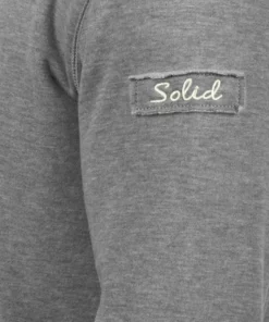 Solid TRIP-O-NECK - Sweatshirt - Grey Melange -Promos Solid Magasin 01ce08b14a9d441a8887f114c9411406