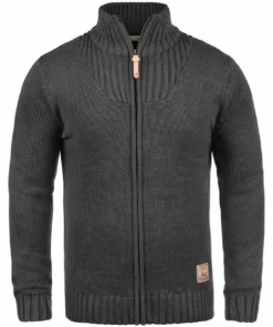 Solid SDPOUL - Gilet - Dark Grey -Promos Solid Magasin 02613c888f38481fa0a7bc436737db55