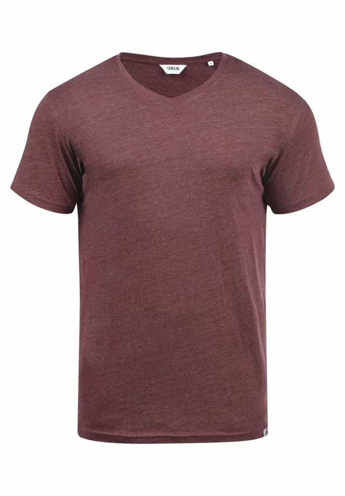 Solid Sweatshirt - Wine Red M 3 Solid Sweatshirt - Wine Red M â Image 3