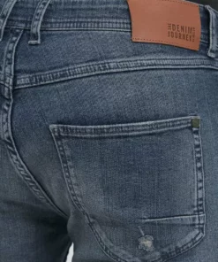 Solid SDTRI JOY 21105825 - Jean Slim - Middle Blue Denim -Promos Solid Magasin 04f5b3332c7c47b4ab461f3ac6d2ffc6