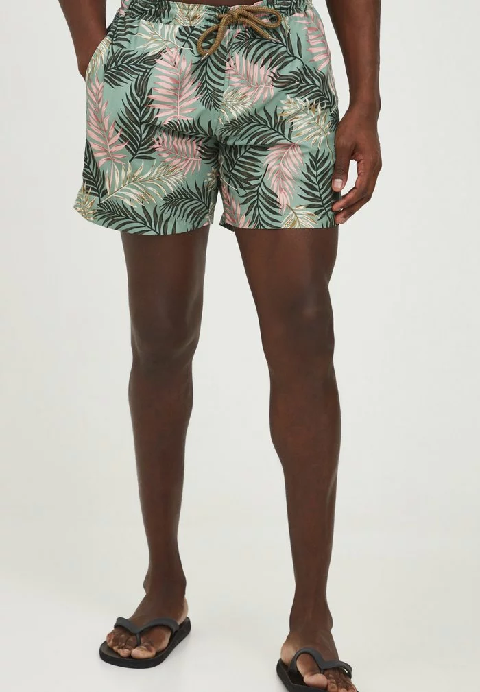 Solid SDHECTOR LEAF - Short De Bain - Hedge Green 1 Solid SDHECTOR LEAF - Short De Bain - Hedge Green