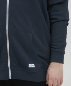 Solid SDTAMBO BT - Sweat à Capuche Zippé - Blue -Promos Solid Magasin 052f3880181d4233abe16e9d965f3ac1