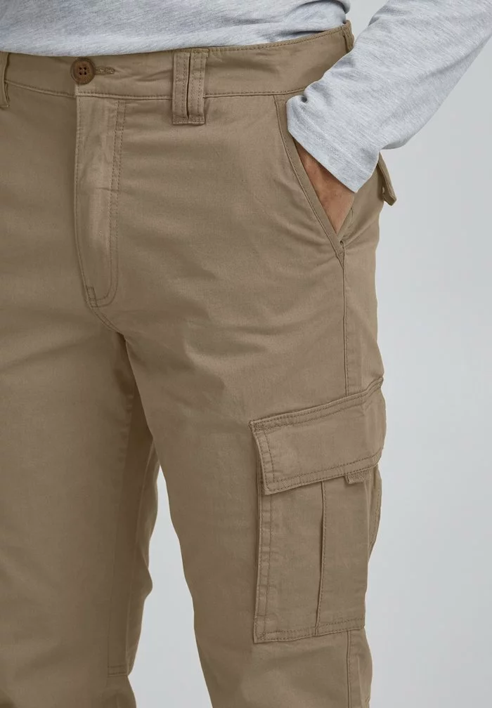 Solid SDJIMMI - Pantalon Cargo - Shitake 4 Solid SDJIMMI - Pantalon Cargo - Shitake – Image 4