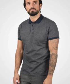 Solid SDNEDAL - Polo - Insignia Blue Melange