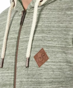 Solid SDCRAIG - Sweat à Capuche Zippé - Ivy Green -Promos Solid Magasin 09049bd98c0b4084ba672286d09c1a9e