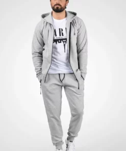 Solid SDGELBERT - Sweat à Capuche Zippé - Light Grey Melange 10 Solid SDGELBERT - Sweat à Capuche Zippé - Light Grey Melange -Promos Solid Magasin 096a2779806b4fd2b87f36070e35fd09