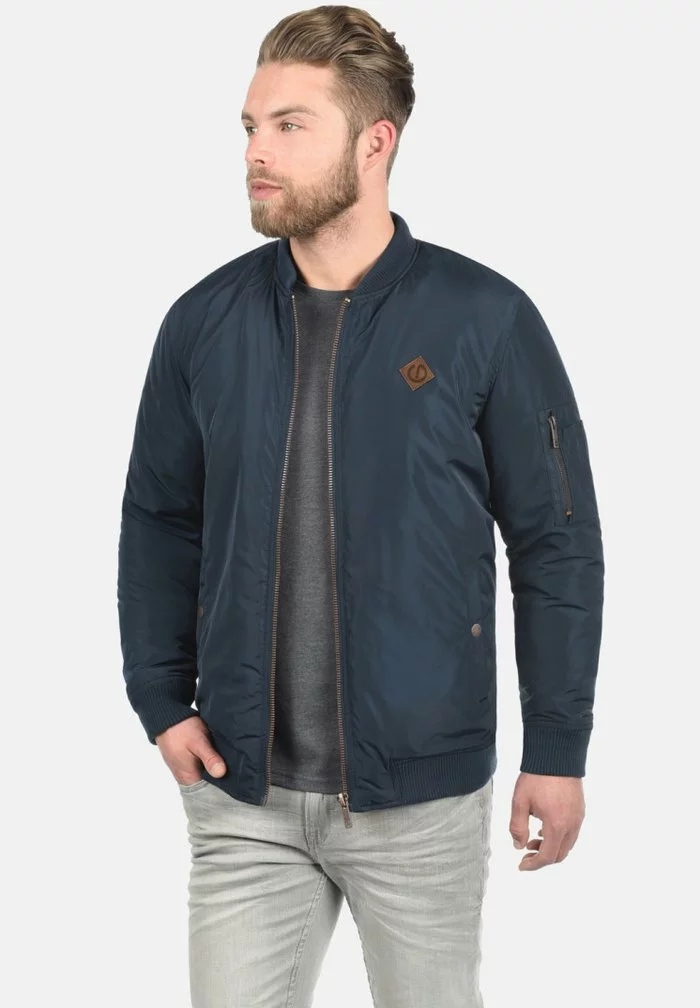 Solid SDPARK - Blouson Bomber - Dark Grey 1 Solid SDPARK - Blouson Bomber - Dark Grey