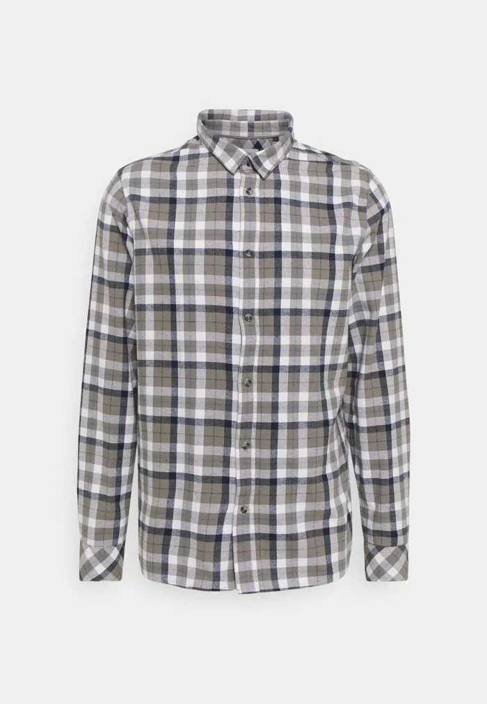 Solid SDTERKIL HERRINGBONE CHECK 21105659 - Chemise - Grey Melange 6 Solid SDTERKIL HERRINGBONE CHECK 21105659 - Chemise - Grey Melange – Image 6