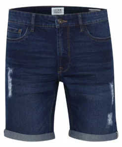 Solid SDNOYTON - Short En Jean - Dark Blue Denim -Promos Solid Magasin 0bfb4ebb807a4fa2978559cdf0e104d8