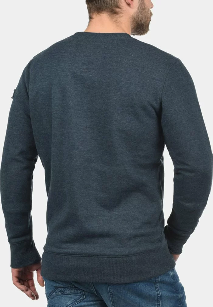 Solid TRIP-O-NECK - Sweatshirt - Blue 2 Solid TRIP-O-NECK - Sweatshirt - Blue – Image 2