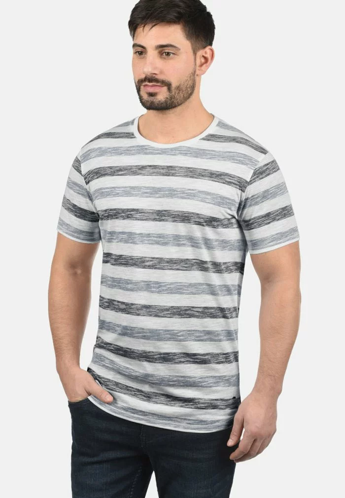 Solid SDTET - T-shirt Imprimé - Dark Grey 1 Solid SDTET - T-shirt Imprimé - Dark Grey