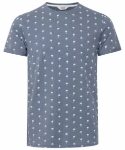 Solid SDJARVIS - T-shirt Imprimé - Blue -Promos Solid Magasin 0d43f29df7bb40d391f852d8f3c8cd52