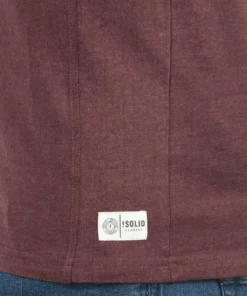 Solid SDDORIANO - T-shirt à Manches Longues - Dark Red -Promos Solid Magasin 0ea7e723d63f4e5492bad1fb8da16e6e