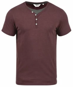 Solid DORIAN - T-shirt Basique - Wine Red M -Promos Solid Magasin 0eb8fbf741e0469eb5ea463d660fde43