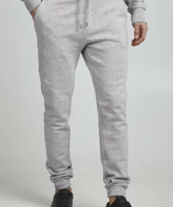Solid SDROUVEN - Pantalon De Survêtement - Light Grey Melange
