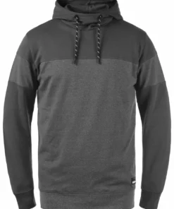 Solid SDBEKIR - Sweat à Capuche - Forged Iron -Promos Solid Magasin 0ff79eafee524d11b9c65191e11b09b7