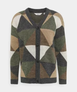 Solid VILLARD CARDIGAN - Gilet - Black/forest Melange -Promos Solid Magasin 100c0447a48a45458743c76e931b4487