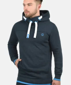 Solid SDBENJAMIN - Sweat à Capuche - Blue