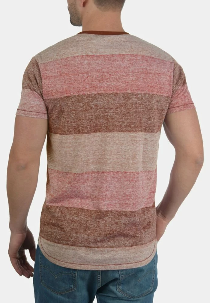 Solid SDTEINE - T-shirt Imprimé - Wine Red 2 Solid SDTEINE - T-shirt Imprimé - Wine Red – Image 2