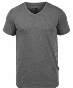 Solid SDTEDROS - T-shirt Basique - Dark Grey W. White 8 Solid SDTEDROS - T-shirt Basique - Dark Grey W. White -Promos Solid Magasin 11d03944ad5a4bc6bde2aeccb50dff5c