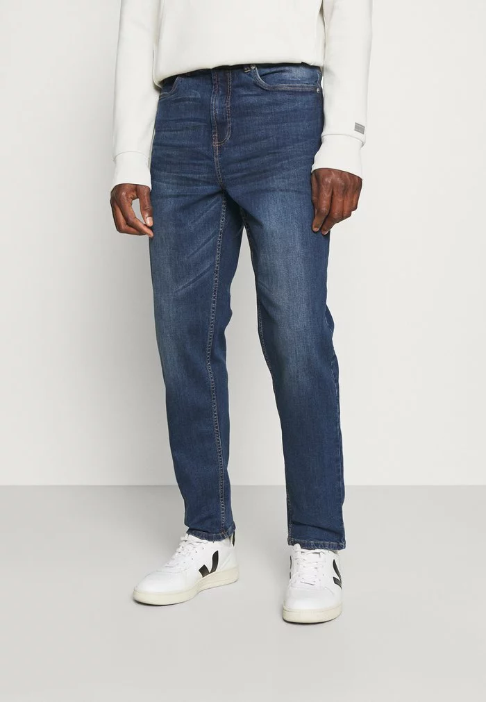 Solid DAD - Jeans Fuselé - Middle Blue Denim 1 Solid DAD - Jeans Fuselé - Middle Blue Denim