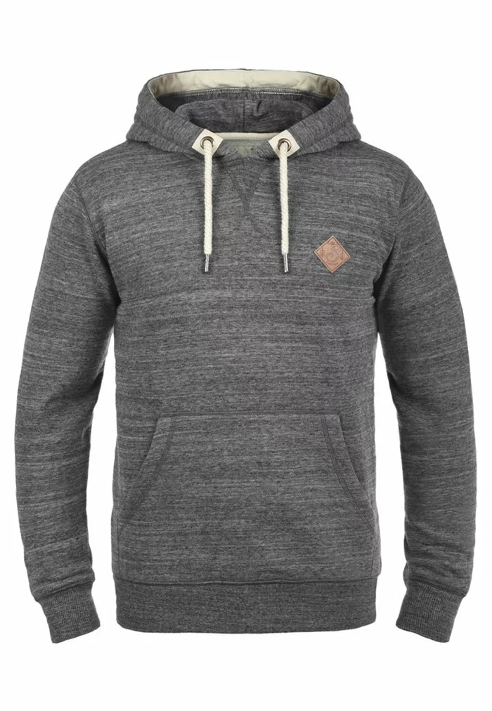 Solid SDKEVIN - Sweat à Capuche - Grey Melange 4 Solid SDKEVIN - Sweat à Capuche - Grey Melange – Image 4