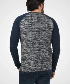 Solid SDMEVAN - T-shirt à Manches Longues - Insignia Blue -Promos Solid Magasin 1341b378931e4733a2aa987f9d3537d0