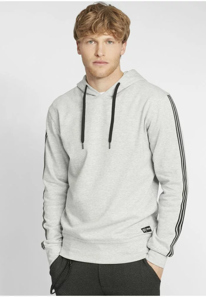 Solid SDGALDO - Sweat à Capuche - Light Grey Melange 1 Solid SDGALDO - Sweat à Capuche - Light Grey Melange