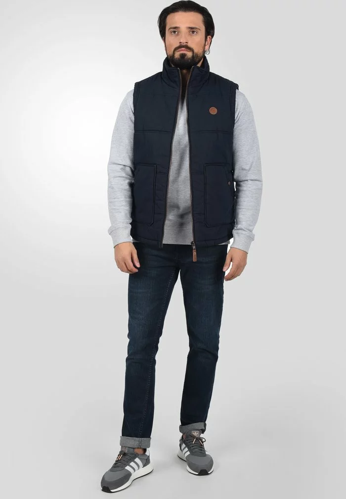 Solid SDFREDOLIN - Veste Sans Manches - Insignia Blue 2 Solid SDFREDOLIN - Veste Sans Manches - Insignia Blue – Image 2