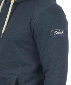 Solid SDTRIPHOOD - Sweat à Capuche - Insignia Blue Melange -Promos Solid Magasin 14de926bd1eb423eae2ddae2a0b22386