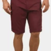 Solid SDMONTY - Short - Wine Red