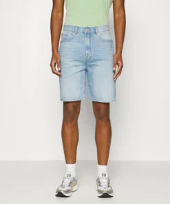 Solid BRAYSON OWEN - Short En Jean - Light Blue Denim