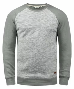 Solid SDFLOCKER - Sweatshirt - Mid Grey -Promos Solid Magasin 161ae9265b4443ba8ca91a457ac394de