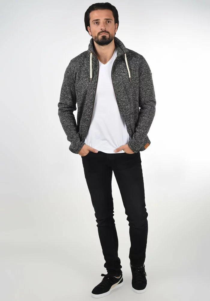 Solid SDLUKI - Veste Polaire - Dark Gray 2 Solid SDLUKI - Veste Polaire - Dark Gray – Image 2