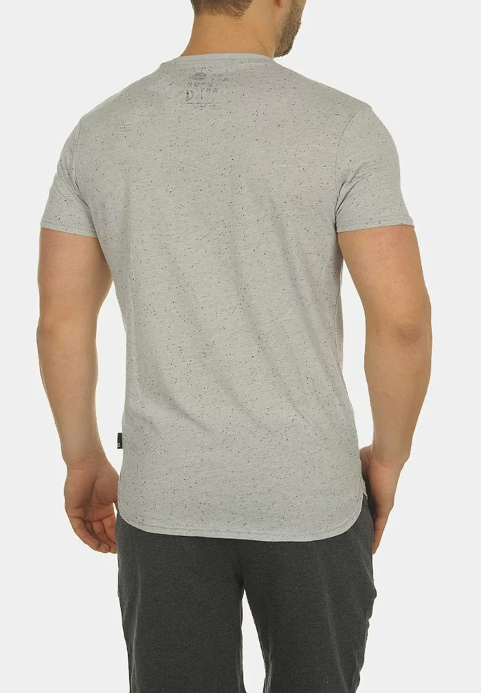 Solid SDTEDROS - T-shirt Basique - Light Grey 2 Solid SDTEDROS - T-shirt Basique - Light Grey – Image 2