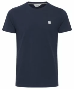 Solid SDCONNI - T-shirt Basique - Insignia Blue -Promos Solid Magasin 16e4ed32772841e891ff8b8ba909f08c