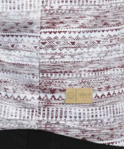 Solid SDINGO - T-shirt Imprimé - Wine Red -Promos Solid Magasin 173bc78d63344a55be5d0f0f375469cc