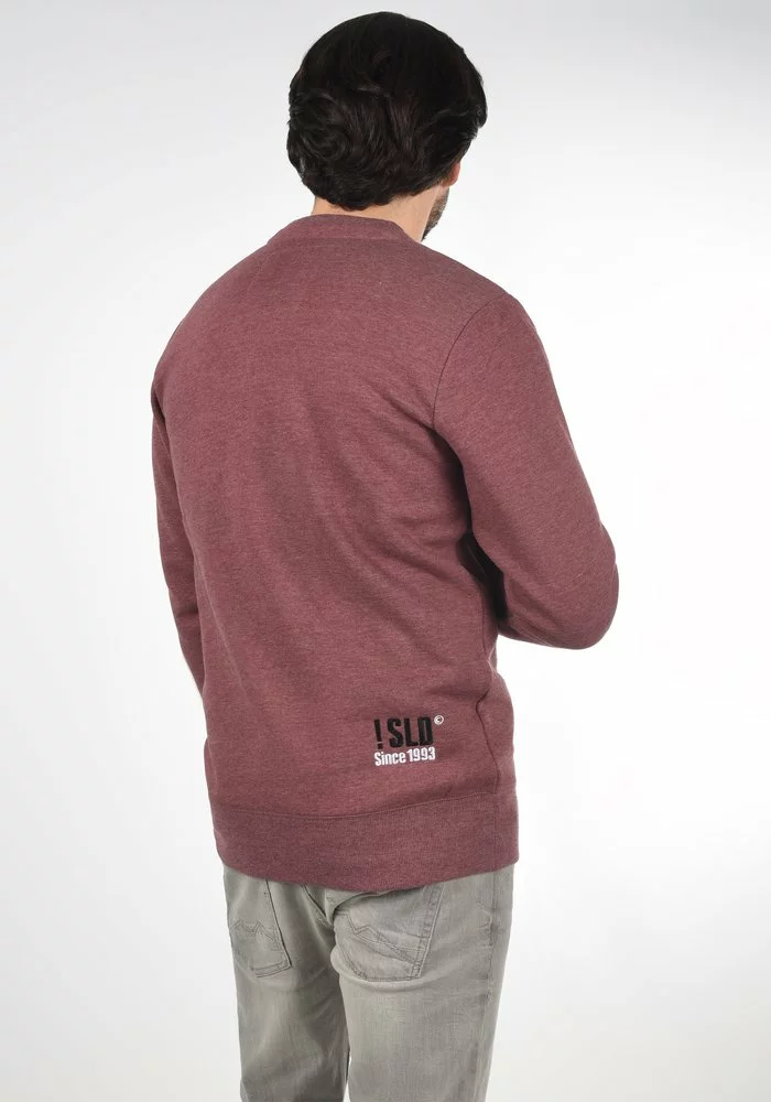 Solid SDBENN - Sweatshirt - Wine Red 3 Solid SDBENN - Sweatshirt - Wine Red – Image 3