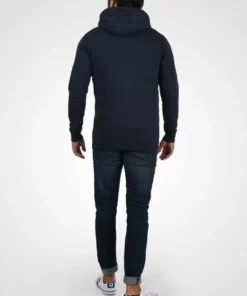 Solid SDTAMBO - Sweat à Capuche Zippé - Insignia Blue -Promos Solid Magasin 182b411d88d54433aaf3115e4adb46b0
