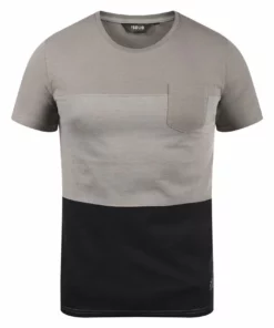 Solid SDMINGO - T-shirt Imprimé - Mid Grey -Promos Solid Magasin 1896f0f495344787a27141616b2d524a