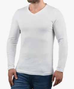 Solid SDBASIL - T-shirt à Manches Longues - Blue