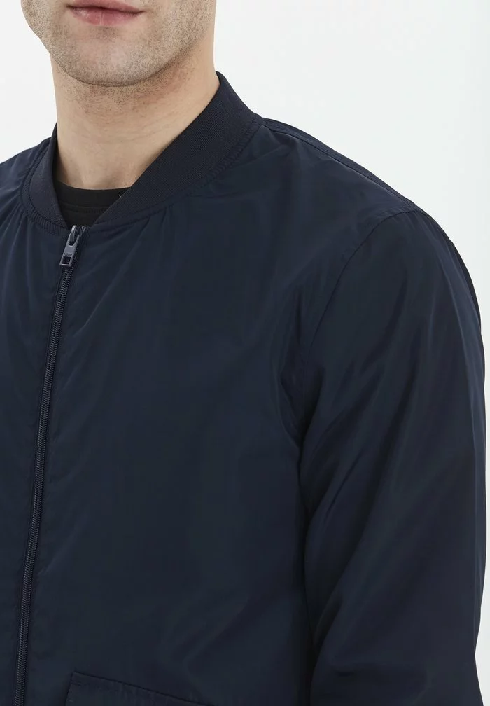 Solid SDARLO - Blouson Bomber - Insignia Blue 4 Solid SDARLO - Blouson Bomber - Insignia Blue – Image 4