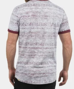 Solid SDINGO - T-shirt Imprimé - Wine Red -Promos Solid Magasin 1a33b439727c4003843aa6e7e6ff969f