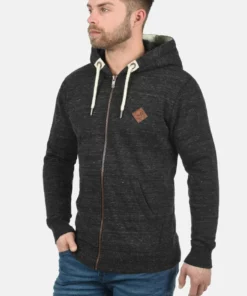 Solid SDCRAIG - Sweat à Capuche Zippé - Black
