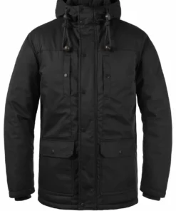 Solid SDFRANCO - Parka - Black -Promos Solid Magasin 1c427253276a4d919f4ab482d17946b3