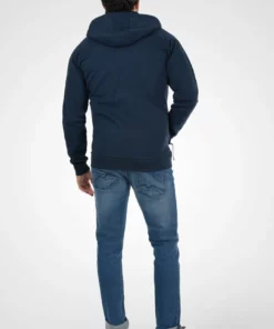 Solid SDGELBERT - Sweat à Capuche Zippé - Insignia Blue -Promos Solid Magasin 1d1a33b654264ce5b2e88e3a74a3f569